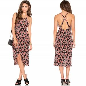 NWT Privacy Please Nassau Wrap Dress Rosette